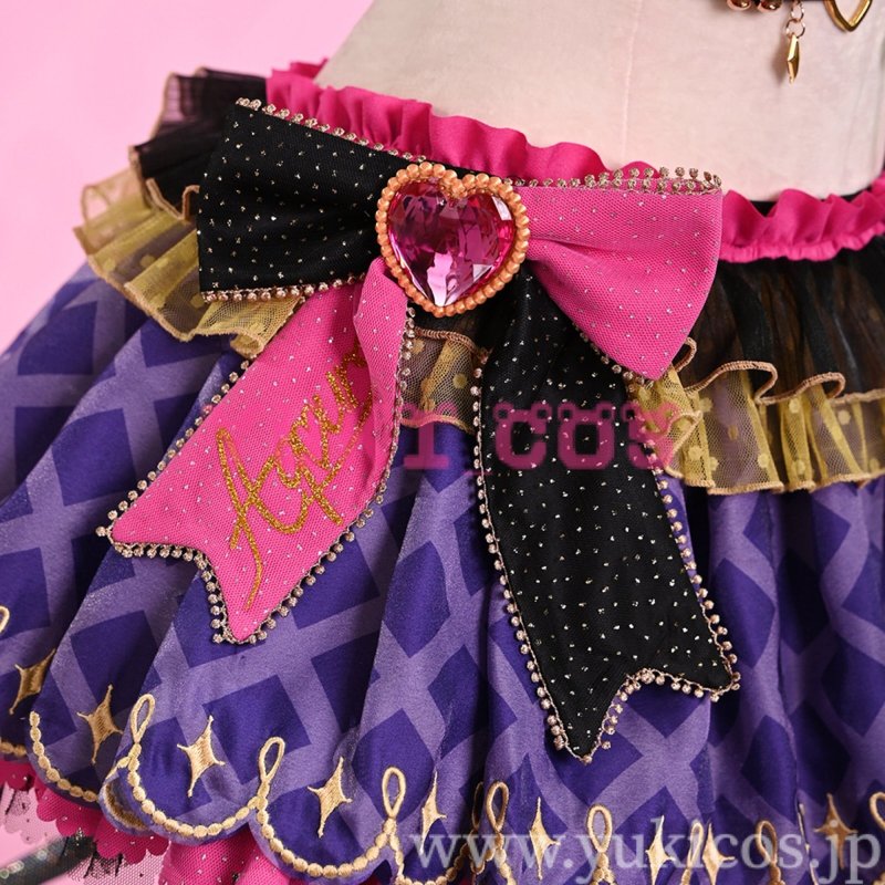 画像8: ラブライブ!　スクールアイドルフェスティバル　Aqours　小悪魔　小原鞠莉 　コスプレ衣装　送料無料 (8)