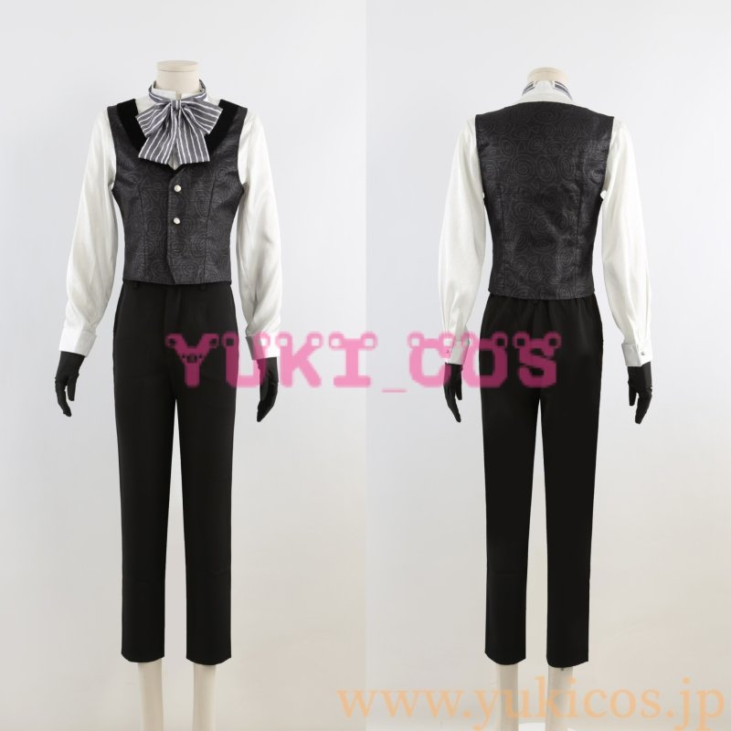 画像10: ツイステッドワンダーランド　ツイステ　Lost in the Book with Tim Burton's The Nightmare Before Christmas　始まりのハロウィン　ナイトメアハロウィン2024　Trey Clover　トレイ・クローバー　トレイ　コスプレ衣装　送料無料 (10)