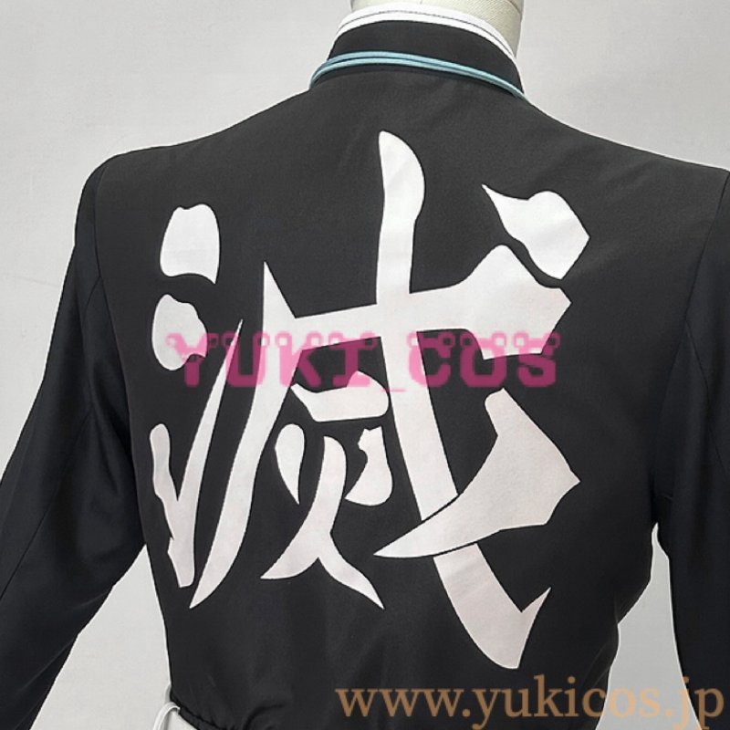 画像8: 鬼滅の刃　上弦の陸　獪岳　かいがく　コスプレ衣装　送料無料　新バージョン (8)