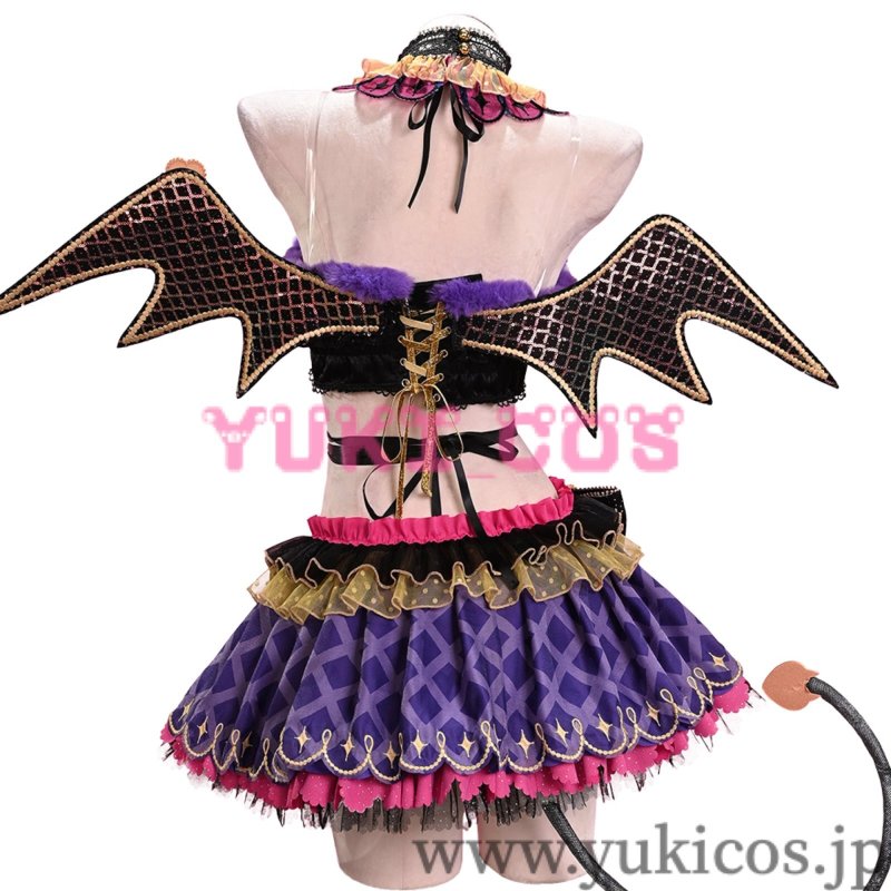 画像3: ラブライブ!　スクールアイドルフェスティバル　Aqours　小悪魔　小原鞠莉 　コスプレ衣装　送料無料 (3)