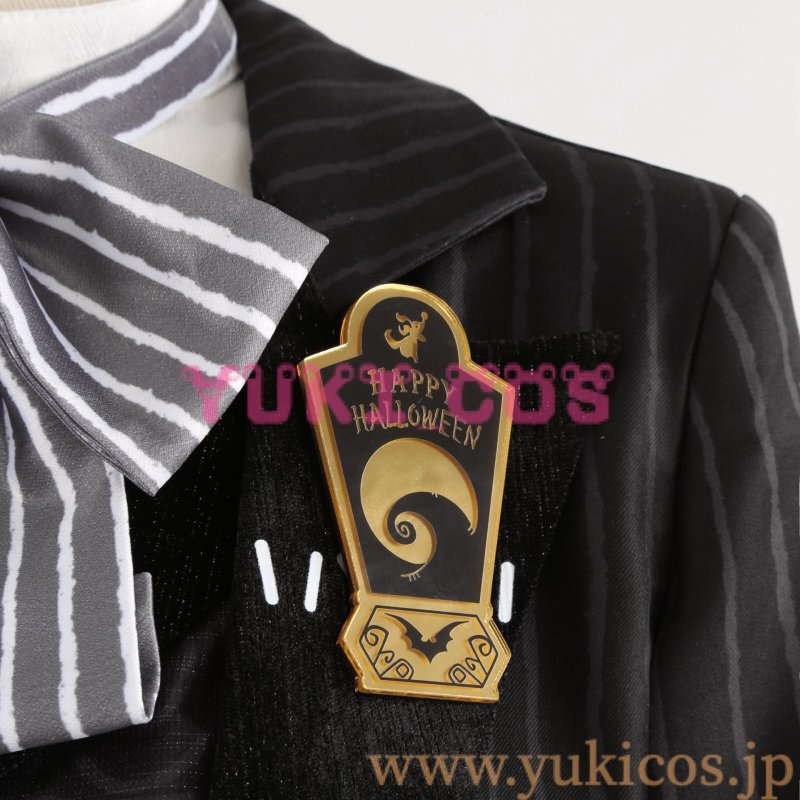 画像6: ツイステッドワンダーランド　ツイステ　Lost in the Book with Tim Burton's The Nightmare Before Christmas　始まりのハロウィン　ナイトメアハロウィン2024　Trey Clover　トレイ・クローバー　トレイ　コスプレ衣装　送料無料 (6)