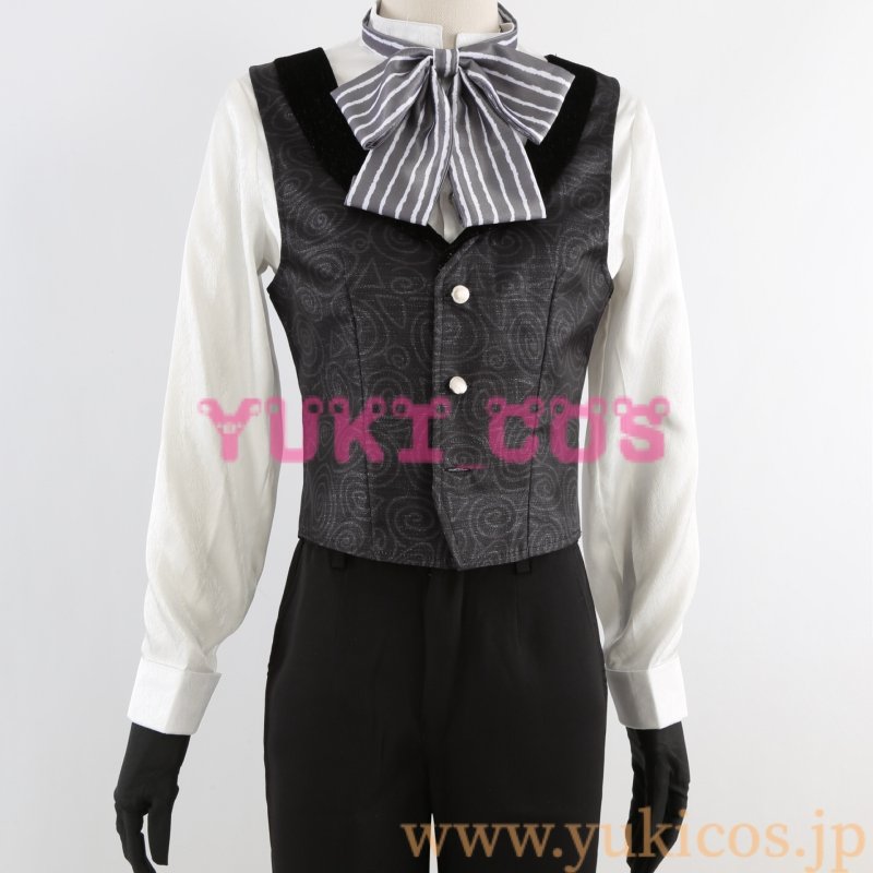 画像11: ツイステッドワンダーランド　ツイステ　Lost in the Book with Tim Burton's The Nightmare Before Christmas　始まりのハロウィン　ナイトメアハロウィン2024　Trey Clover　トレイ・クローバー　トレイ　コスプレ衣装　送料無料 (11)