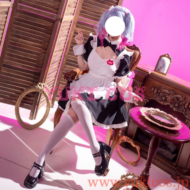 画像6: プロジェクトセカイ　プロセカ　ラビットホール　初音ミク　メイド服　コスプレ衣装　送料無料 (6)