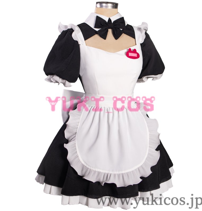 画像1: プロジェクトセカイ　プロセカ　ラビットホール　初音ミク　メイド服　コスプレ衣装　送料無料 (1)