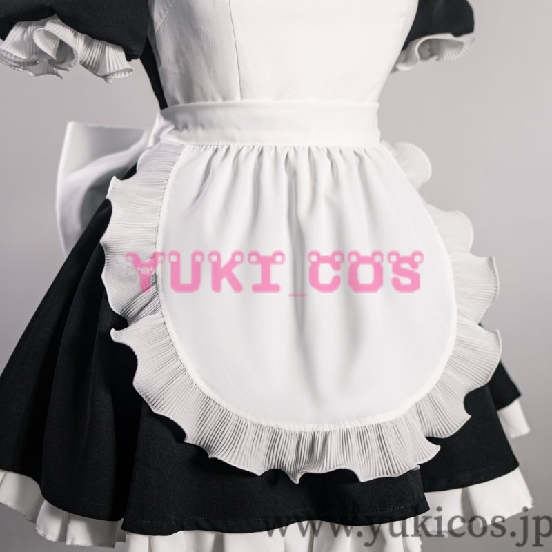 画像4: プロジェクトセカイ　プロセカ　ラビットホール　初音ミク　メイド服　コスプレ衣装　送料無料 (4)