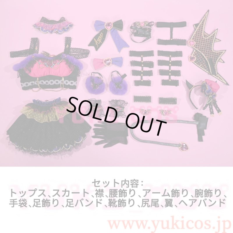 画像2: ラブライブ!　スクールアイドルフェスティバル　Aqours　小悪魔　渡辺曜　コスプレ衣装　送料無料 (2)