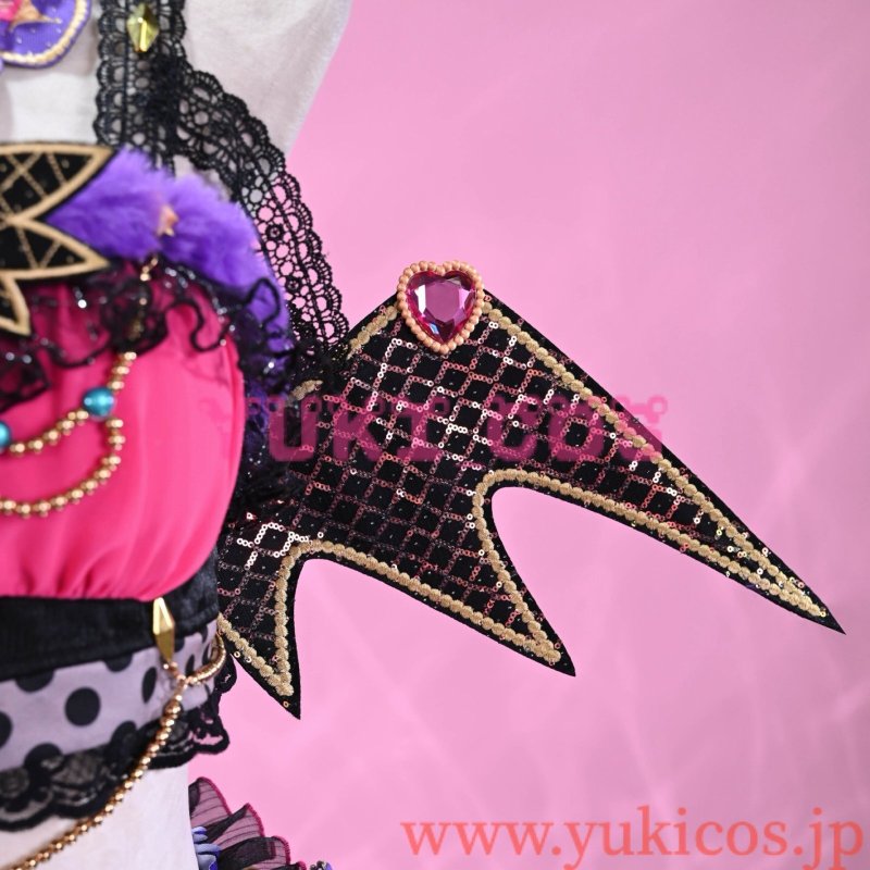 画像6: ラブライブ!　スクールアイドルフェスティバル　Aqours　小悪魔　渡辺曜　コスプレ衣装　送料無料 (6)