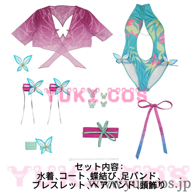 画像2: マーベルライバルズ　Marvel Rivals　Psylocke　サイロック　水着　コスプレ衣装　送料無料 (2)