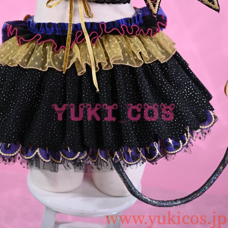 画像8: ラブライブ!　スクールアイドルフェスティバル　Aqours　小悪魔　渡辺曜　コスプレ衣装　送料無料 (8)