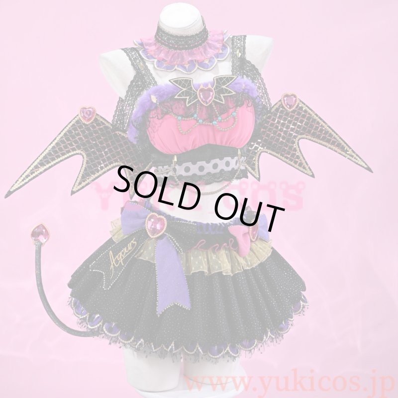 画像1: ラブライブ!　スクールアイドルフェスティバル　Aqours　小悪魔　渡辺曜　コスプレ衣装　送料無料 (1)