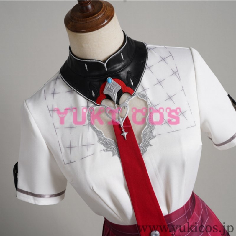 画像4: Vtuber　ホロライブ　宝鐘マリン　生誕3D LIVE 　制服　コスプレ衣装　送料無料 (4)