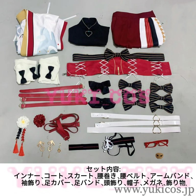 画像2: Vtuber　ホロライブ　宝鐘マリン　生誕3D LIVE 　和装　コスプレ衣装　送料無料 (2)