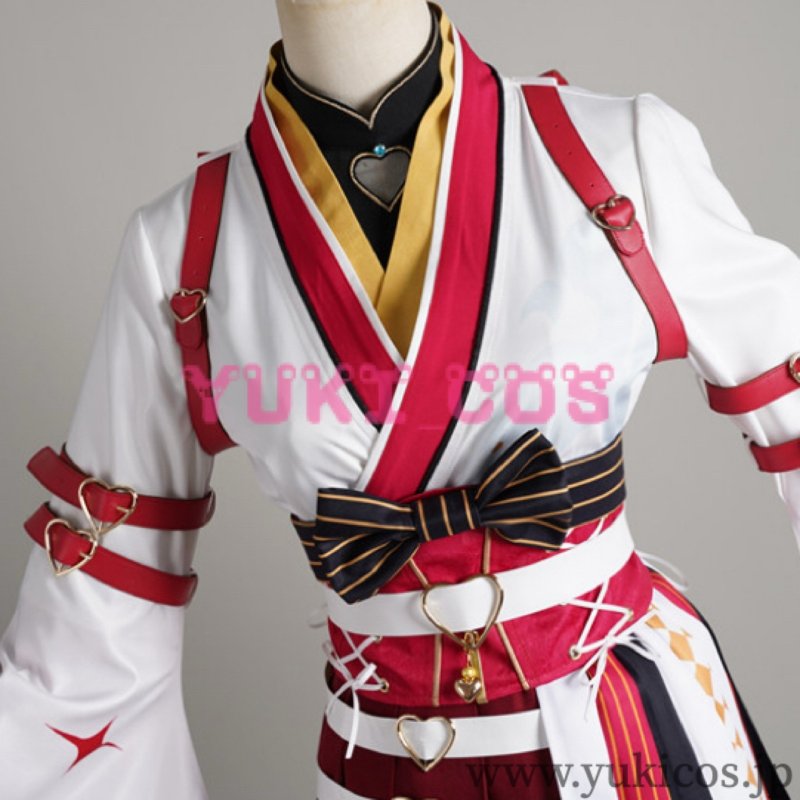 画像5: Vtuber　ホロライブ　宝鐘マリン　生誕3D LIVE 　和装　コスプレ衣装　送料無料 (5)