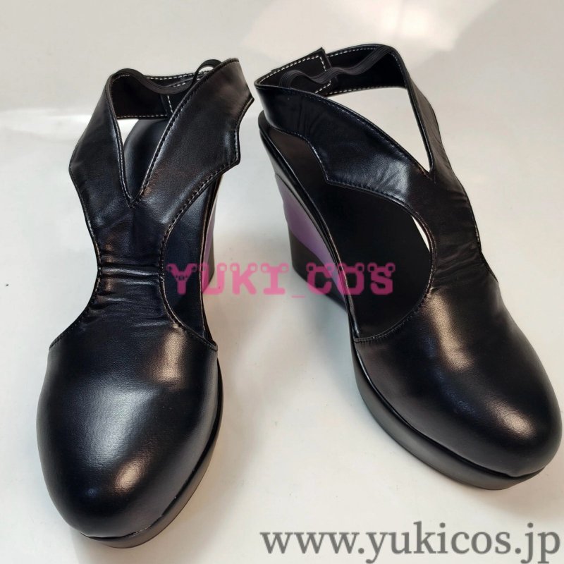 画像2: プロジェクトセカイ　プロセカ　Reknit Relationガチャ　あたたかい手　朝比奈まふゆ　ライブ衣装　turning purple　コスプレ靴　送料無料 (2)