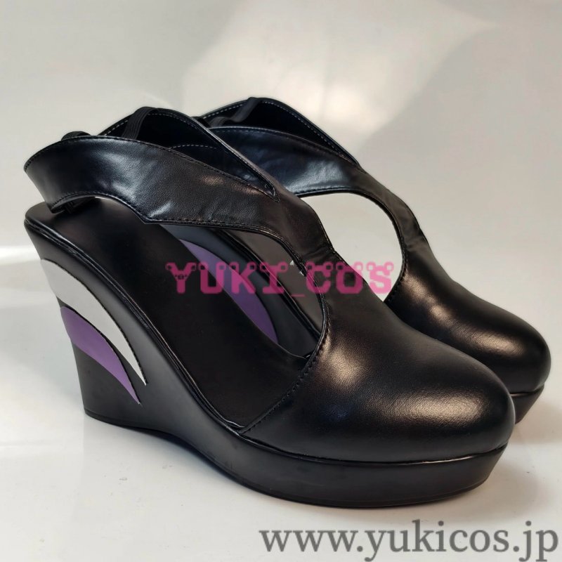 画像4: プロジェクトセカイ　プロセカ　Reknit Relationガチャ　あたたかい手　朝比奈まふゆ　ライブ衣装　turning purple　コスプレ靴　送料無料 (4)