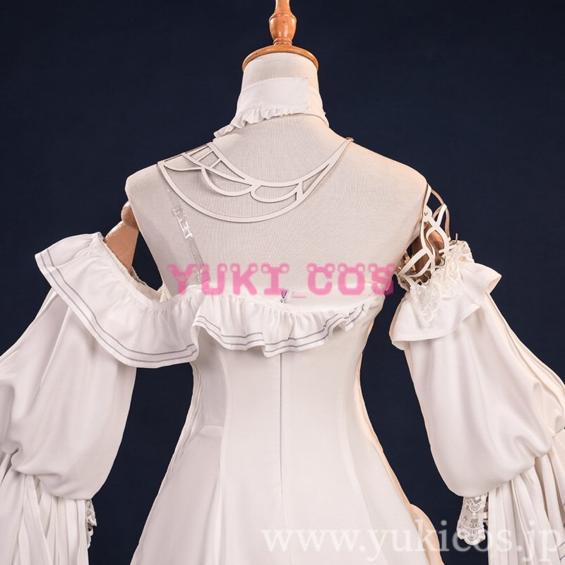画像10: Wuthering Waves　鳴潮　メイチョウ　Phrolova　フローヴァ　White Dress　コスプレ衣装　送料無料 (10)