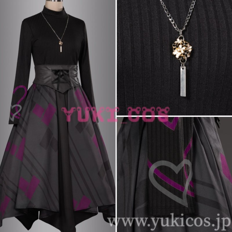 画像3: プロジェクトセカイ　プロセカ　Papilio Vinculatusガチャ　あたたかな時間　朝比奈まふゆ　Dark Embrace　コスプレ衣装　送料無料  (3)