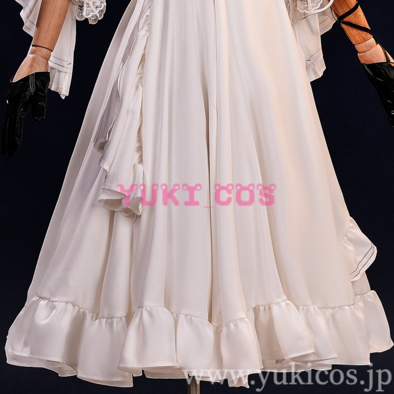 画像9: Wuthering Waves　鳴潮　メイチョウ　Phrolova　フローヴァ　White Dress　コスプレ衣装　送料無料 (9)