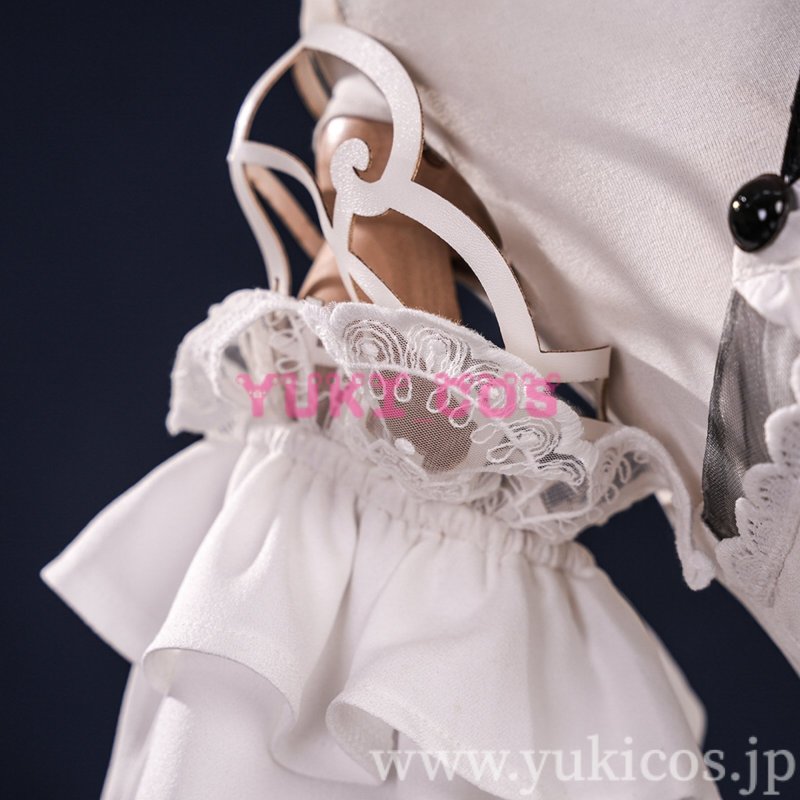 画像7: Wuthering Waves　鳴潮　メイチョウ　Phrolova　フローヴァ　White Dress　コスプレ衣装　送料無料 (7)