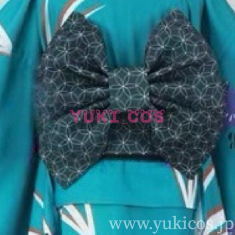 画像7: ブルーアーカイブ　ブルアカ　ブルーアーカイブ × まねきねこコラボ　桐生キキョウ　浴衣　コスプレ衣装　送料無料 (7)