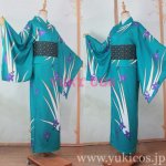 画像4: ブルーアーカイブ　ブルアカ　ブルーアーカイブ × まねきねこコラボ　桐生キキョウ　浴衣　コスプレ衣装　送料無料 (4)