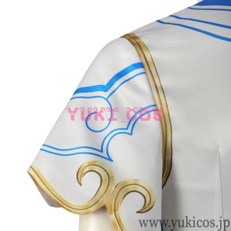 画像8: ストリートファイター6 　スト6　クラシック春麗　コスプレ衣装　送料無料　 (8)