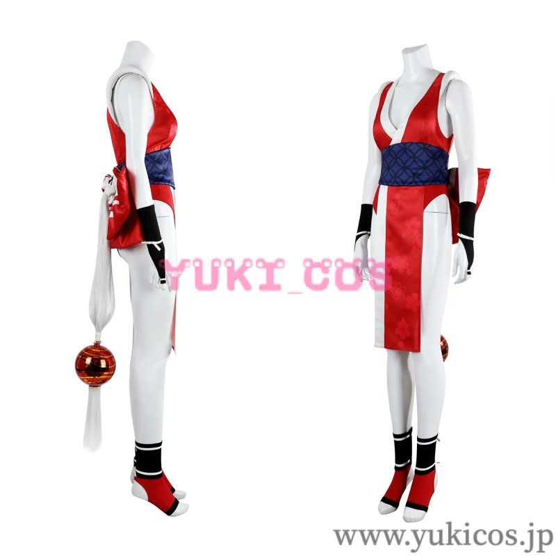 画像3: ストリートファイター6 　スト6　舞　Mai　コスプレ衣装　送料無料　 (3)