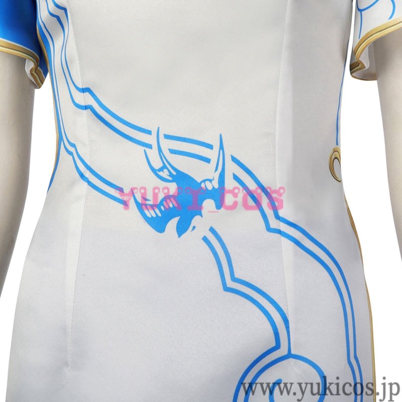 画像5: ストリートファイター6 　スト6　クラシック春麗　コスプレ衣装　送料無料　 (5)