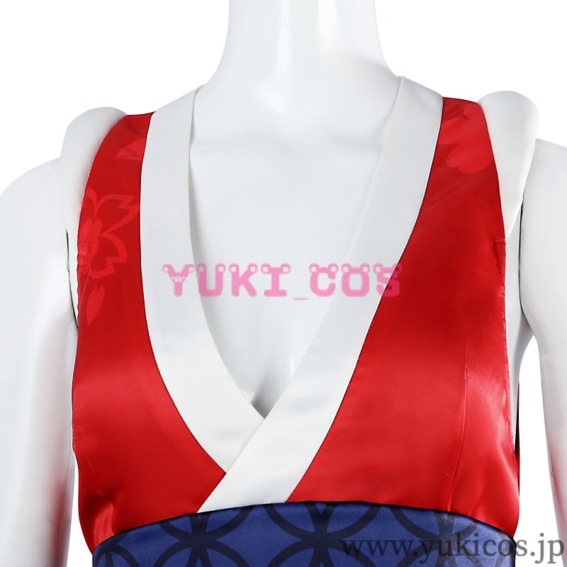 画像4: ストリートファイター6 　スト6　舞　Mai　コスプレ衣装　送料無料　 (4)