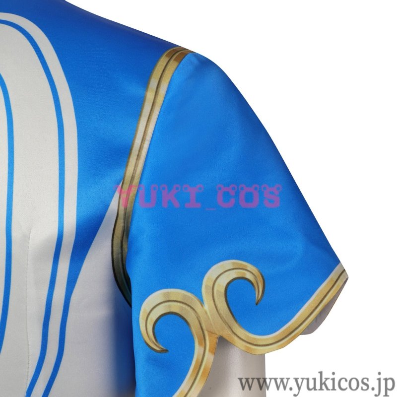 画像9: ストリートファイター6 　スト6　クラシック春麗　コスプレ衣装　送料無料　 (9)