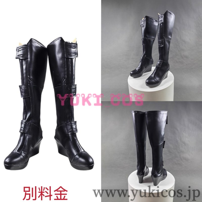 画像16: アベンジャーズ Black Widow ブラック·ウィドウ コスプレ衣装 送料無料 (16)