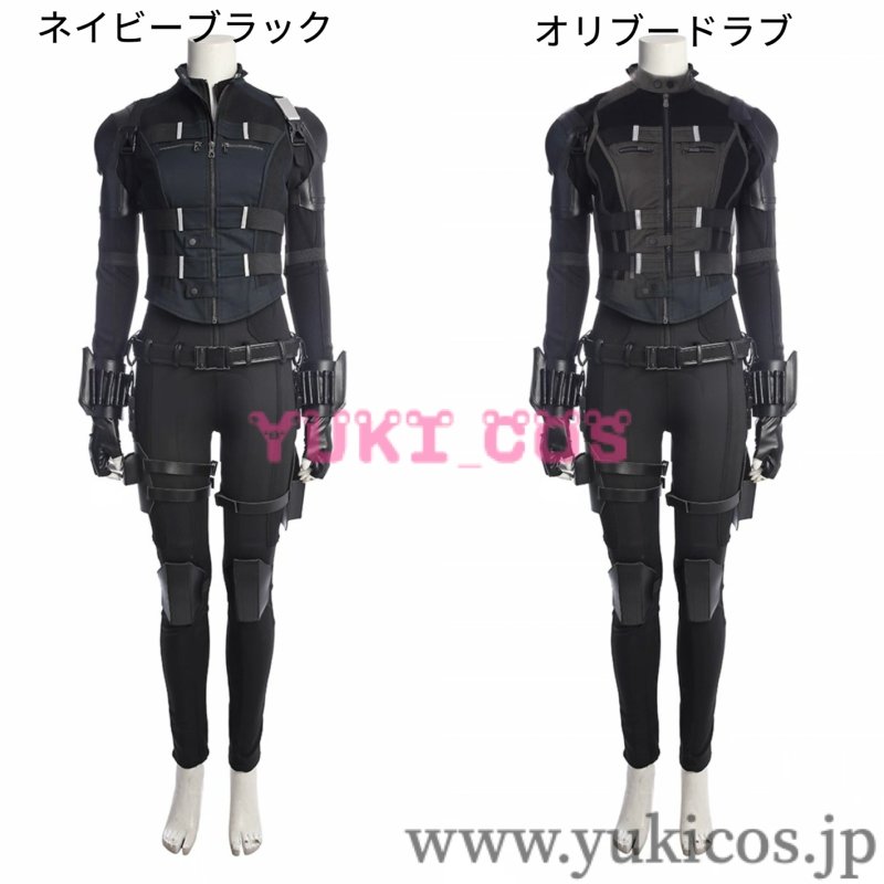 画像1: アベンジャーズ　Black Widow　ブラック·ウィドウ　コスプレ衣装　送料無料 (1)