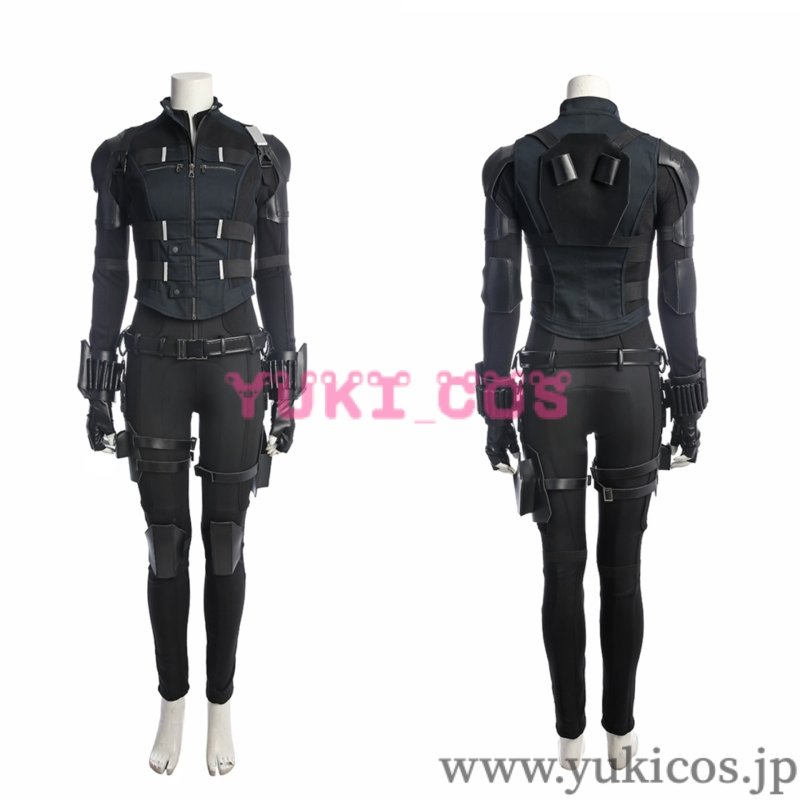 画像4: アベンジャーズ Black Widow ブラック·ウィドウ コスプレ衣装 送料無料 (4)
