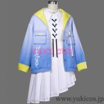 画像1: プロジェクトセカイ　プロセカ　スカイランナーズ！ガチャ　そして知る伝説　小豆沢こはね　ライブ衣装　コスプレ衣装　送料無料 (1)