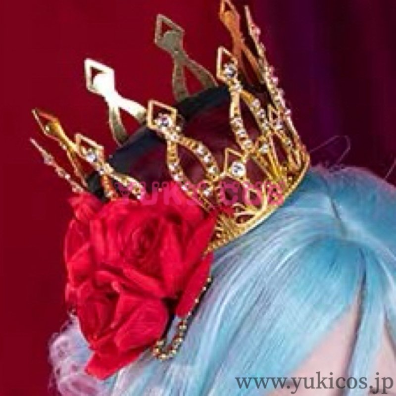 画像9: プロジェクトセカイ プロセカ Night sweet mealガチャ 糸の花に見とれて 日野森雫 Night rose-queen コスプレ衣装 送料無料 (9)
