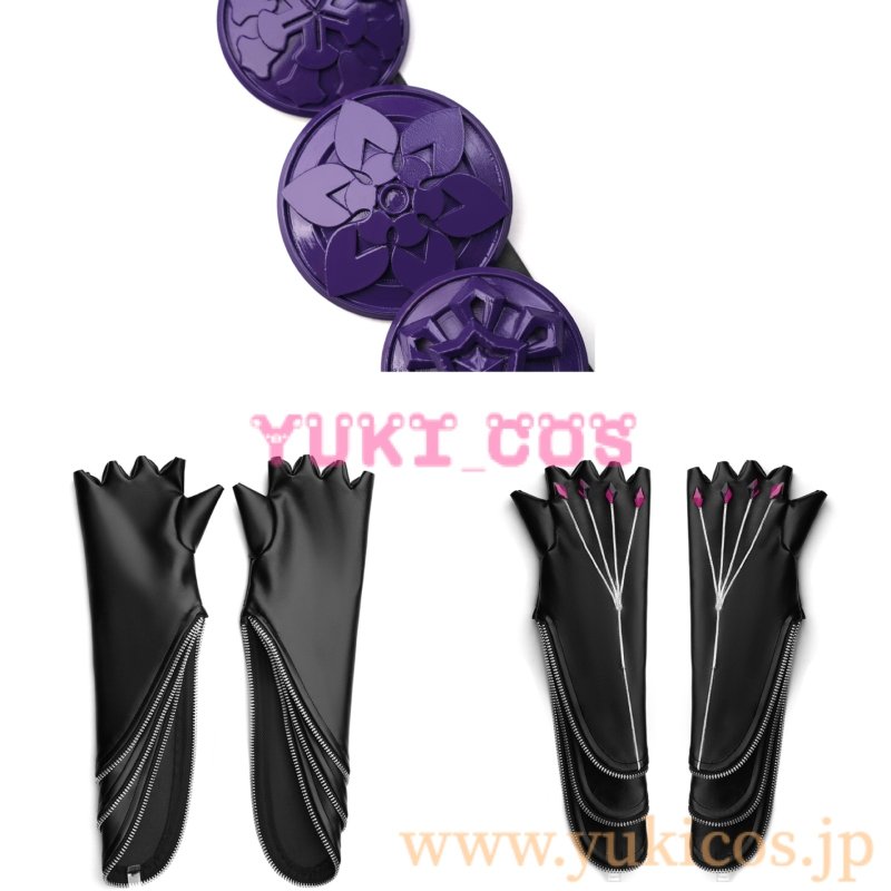 画像16: KPOPガールズ! デーモン・ハンターズ Kpop Demon Hunters Rumi ルミ Huntrix コスプレ衣装 送料無料 (16)