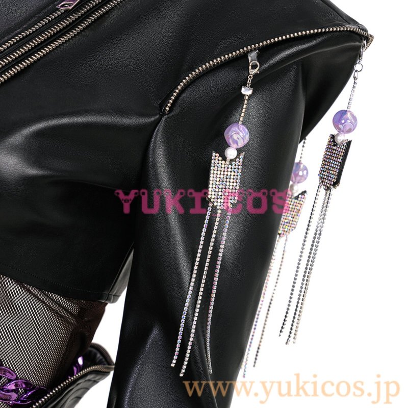 画像6: KPOPガールズ! デーモン・ハンターズ Kpop Demon Hunters Rumi ルミ Huntrix コスプレ衣装 送料無料 (6)