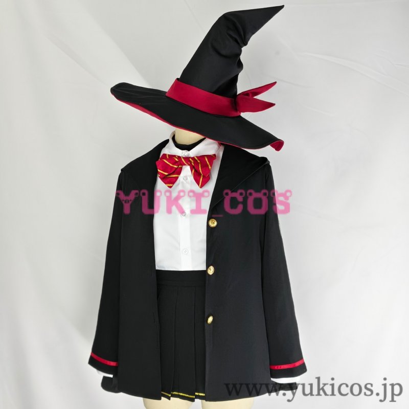 画像1: ブルーアーカイブ　ブルアカ　オカルト研究会会長　白尾エリ　コスプレ衣装　送料無料 　 (1)
