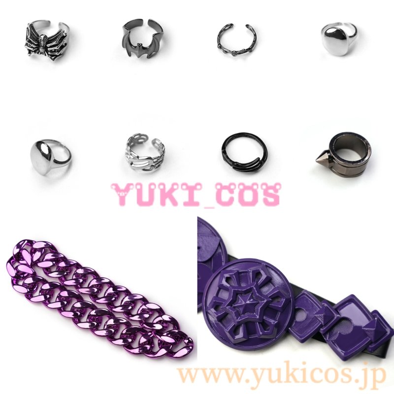 画像19: KPOPガールズ! デーモン・ハンターズ Kpop Demon Hunters Rumi ルミ Huntrix コスプレ衣装 送料無料 (19)