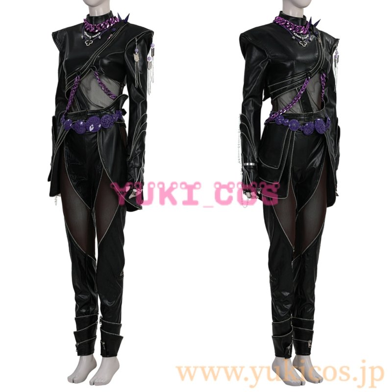 画像3: KPOPガールズ! デーモン・ハンターズ Kpop Demon Hunters Rumi ルミ Huntrix コスプレ衣装 送料無料 (3)