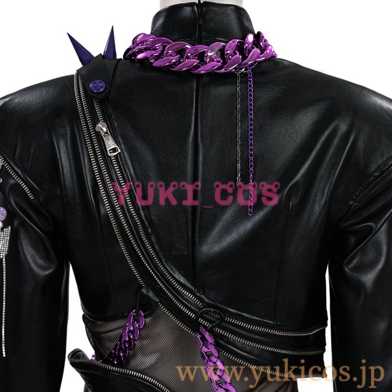 画像12: KPOPガールズ! デーモン・ハンターズ Kpop Demon Hunters Rumi ルミ Huntrix コスプレ衣装 送料無料 (12)