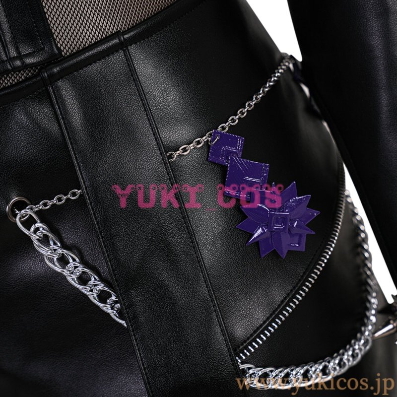 画像9: KPOPガールズ! デーモン・ハンターズ Kpop Demon Hunters ゾーイ Huntrix コスプレ衣装 送料無料 (9)