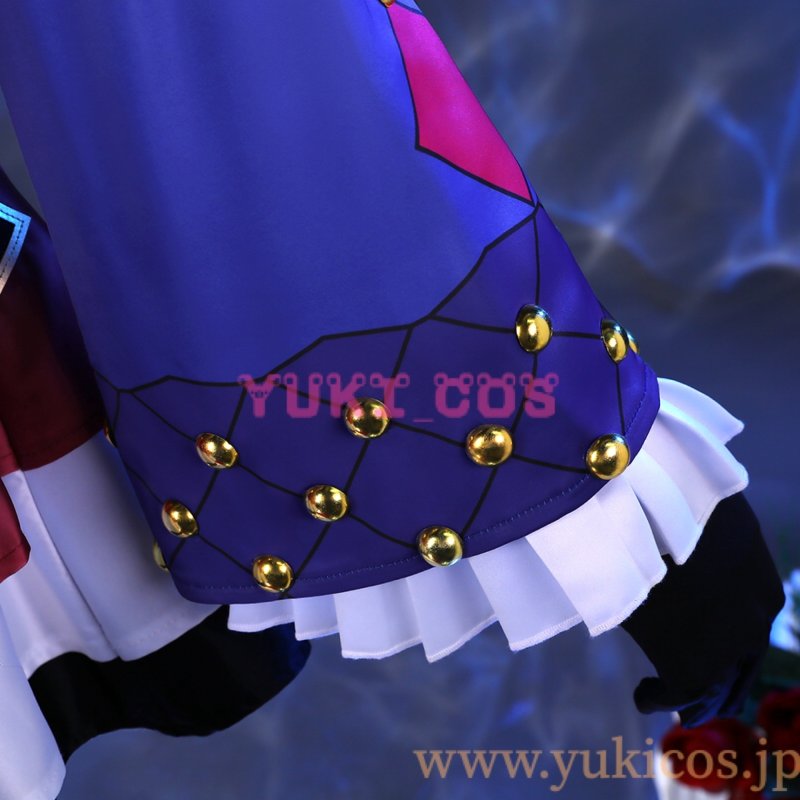 画像6: プロジェクトセカイ プロセカ ワンダーランズ×ショウタイム Mr.Showtime/箱庭のコラル ぐわぐわ☆アヒルチャレンジ! 鳳えむ Innocent Clown コスプレ衣装 送料無料 (6)