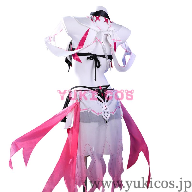 画像3: 崩壊3rd Honkai Impact 3rd  Thelema セルマ 夏を染める薔薇 コスプレ衣装 送料無料 (3)