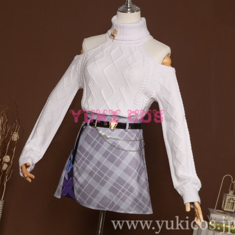 画像8: 崩壊スターレイルxluckin coffee 崩スタxluckin coffee ラッキンコーヒーコラボ Castorice キャストリス コスプレ衣装 送料無料 (8)