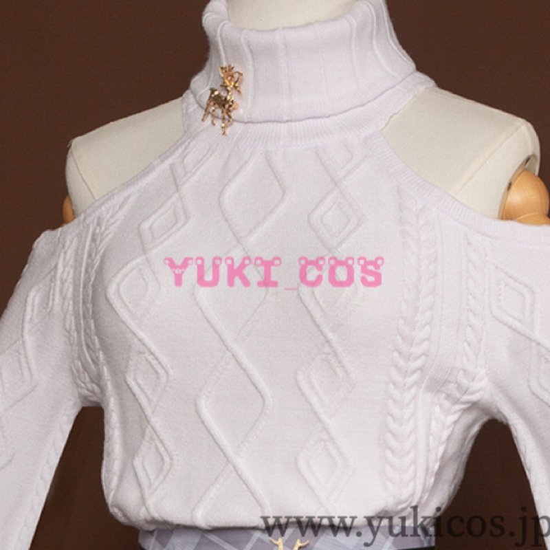 画像9: 崩壊スターレイルxluckin coffee 崩スタxluckin coffee ラッキンコーヒーコラボ Castorice キャストリス コスプレ衣装 送料無料 (9)