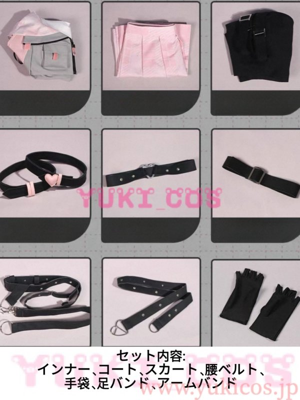 画像2: プロジェクトセカイ プロセカ Funky Devil Girl 桃井愛莉 コスプレ衣装 送料無料 (2)