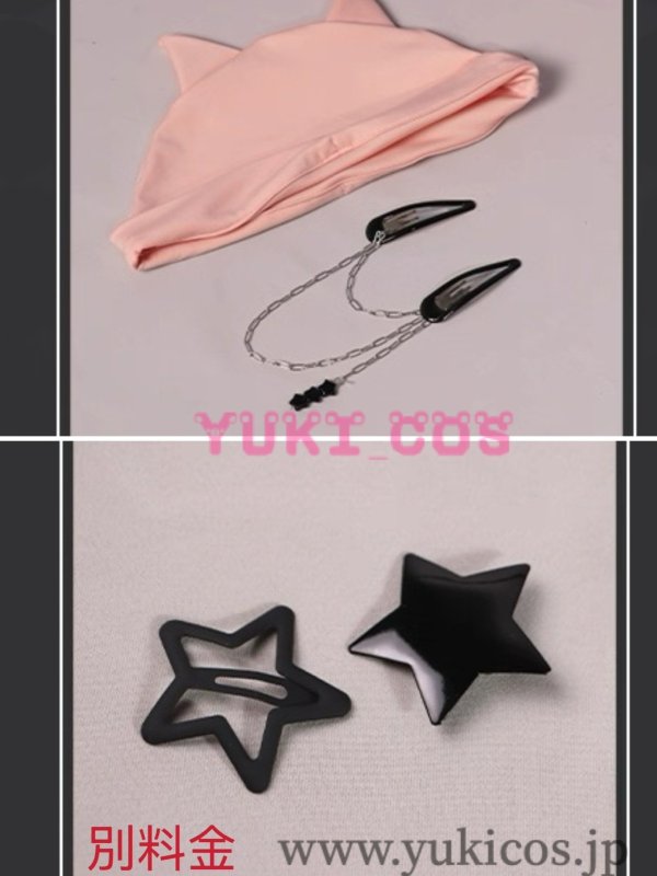 画像14: プロジェクトセカイ プロセカ Funky Devil Girl 桃井愛莉 コスプレ衣装 送料無料 (14)