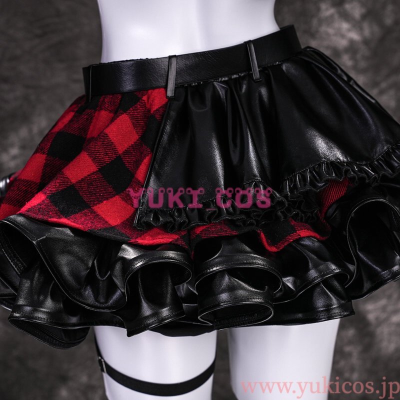 画像11: 新世紀エヴァンゲリオン エヴァンゲリオン エヴァ EVA 惣流・アスカ・ラングレー アスカ ロックバンド コスプレ衣装 送料無料 (11)