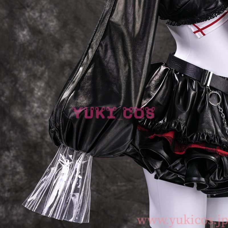 画像8: 新世紀エヴァンゲリオン エヴァンゲリオン エヴァ EVA 惣流・アスカ・ラングレー アスカ ロックバンド コスプレ衣装 送料無料 (8)